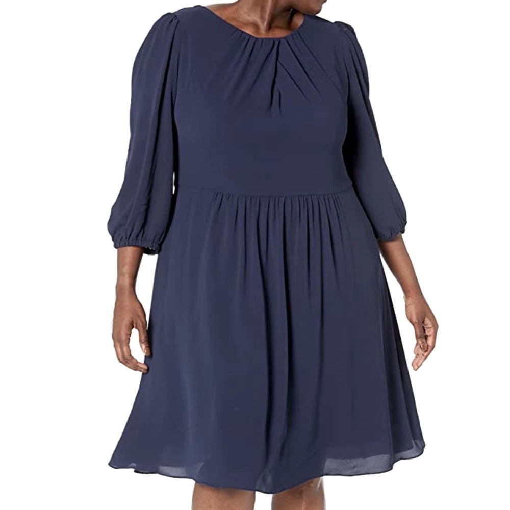 NWT London Times Women's Plus Size Cara Dress 16W